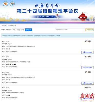 四投四中！南华医院病理科在全国细胞病理学学术会议上交出亮眼答卷