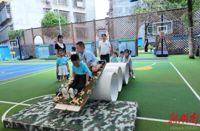 常宁市第二幼儿园开展自主游戏展示活动