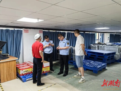益阳严查食品安全风险隐患，守牢食品生产安全底线