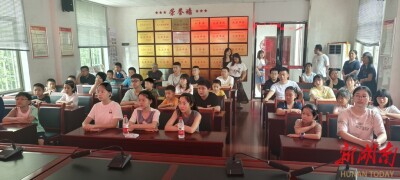 宣讲+互动，益阳城管西流湾电排管理站携手社区开展防溺水宣教活动