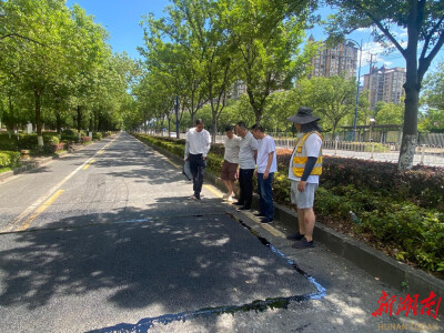 沥青路面抢修、人行道提质，益阳市政“双线攻坚”迎省运