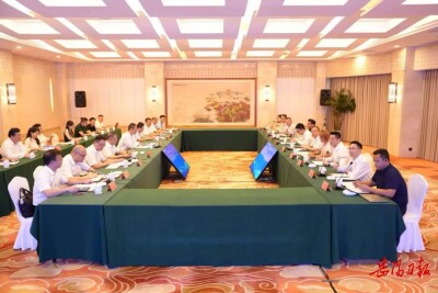 谢卫江与长三角等地企业家座谈