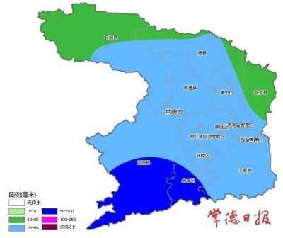 未来一周常德雨日多 需防范强降雨及强对流天气