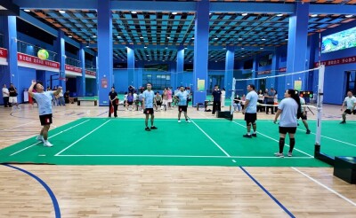 西洞庭管理区2026年职工球类运动会气排球比赛开赛