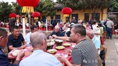 安乡县大鲸港镇羌口村长者食堂正式营业
