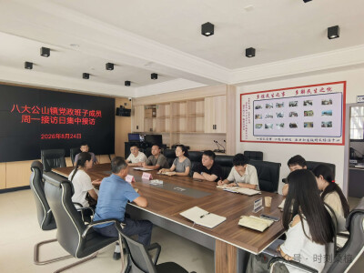 八大公山镇：两线三访聚民意 实干担当解民情