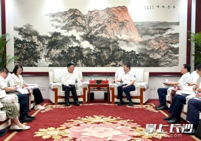 陈博彰赴北京考察招商