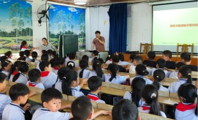 汉寿县开展健康科普进校园活动