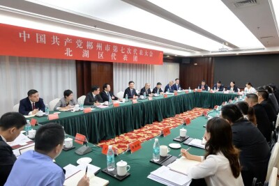 阚保勇在北湖区代表团参加讨论 干在实处 走在前列 以一域之光为全局添彩