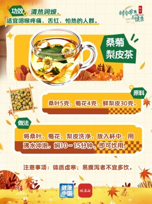 秋分润燥，5款食养方请收好