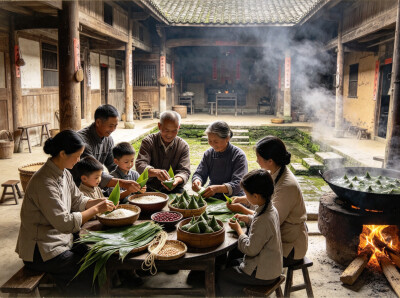 散文丨迎国庆，羊角粽香里的北半县