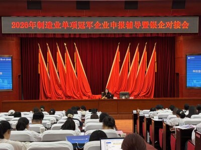 持续“攀高向新” 赋能企业发展——长沙市开展单项冠军申报辅导暨银企对接活动