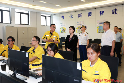 ​韦朝晖调研检查节假日期间安全生产、市场保供等工作