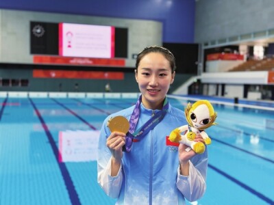 【祖国母亲，我想对您说】“把青春，‘游’成一朵祝福祖国的浪花”