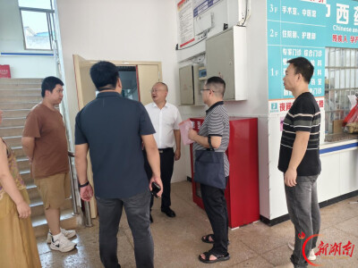 祁阳市卫健局加强安全生产督导