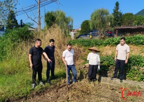 炎陵中村瑶族乡党建引领严管控 全域发力抓禁烧