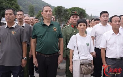 株洲市渌口区在关王烈士陵园举行第13个烈士纪念日活动