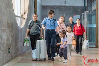 岳阳站国庆发送旅客8.7万人次 同比增长17.7%