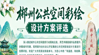 郴州公共空间彩绘设计方案评选