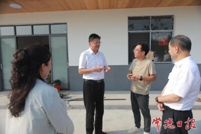 罗毅君在桃源县宣讲市第九次党代会精神并调研