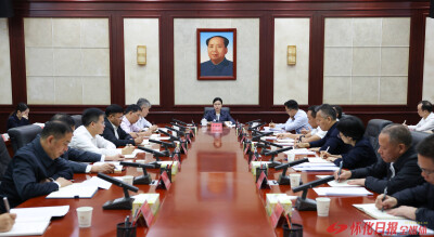韦朝晖主持召开怀化市委统一战线工作领导小组专题会议