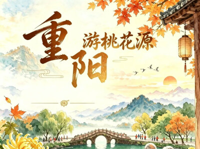 重阳，来桃花源免费喝擂茶