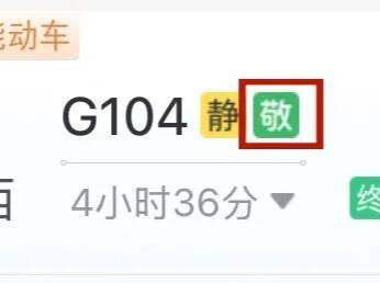 购票提醒！老年旅客买“敬”字票可享“折上折” 优惠时段→
