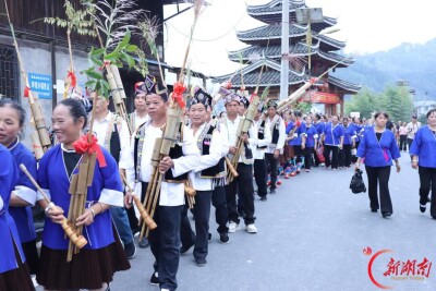 通道：湘桂黔边寨共赴一场重阳之约
