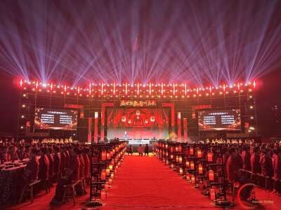 嘉禾：500名歌手同台 伴嫁歌实景展演点亮“非遗”