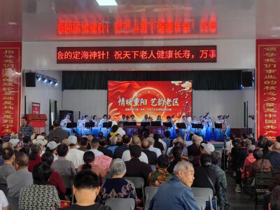 民乐润老区 重阳暖民心 | 华容县东山镇开展“情暖重阳 艺韵老区”送文艺下乡专场演出