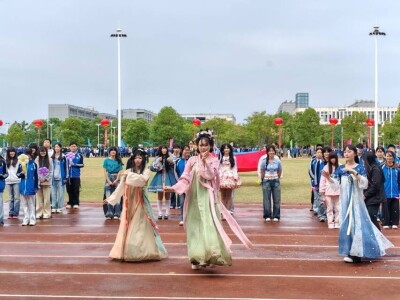 常德技师学院第十一届田径运动会开幕
