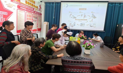 医疗服务提升年丨永州市中心医院走进徐家井社区开展健康促进活动