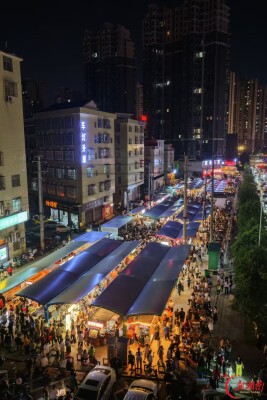 宁乡居民议事员提条微建议，火了新城早夜市