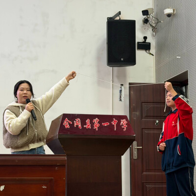 会心同行 筑梦未来——会同靖州选调生进校园开展升学经验宣讲活动