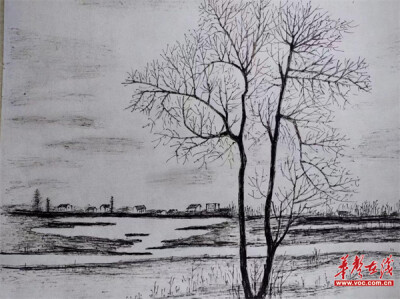 【组图】墨韵丹心｜冯桂辉钢笔画作品选登