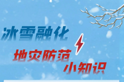 长图｜冰雪消融，这样科学防范地质灾害