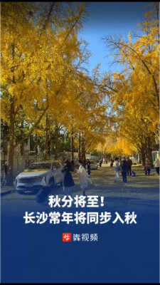秋分将至！秋季前沿已越过淮河，长沙常年将同步入秋