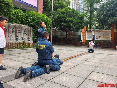 遭遇溺水如何自救？“防溺课堂”走进长沙中小学，超2.8万名学生已“结课” 