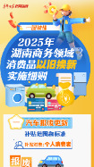 一图读懂 | 最高补贴3万元 2025湖南以旧换新细则来了