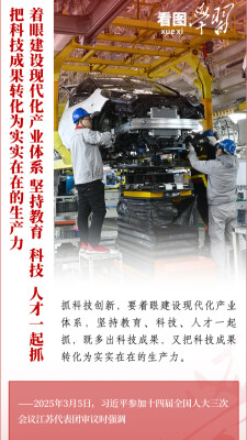 看图学习丨科技创新之路 总书记强调“教育、科技、人才一起抓”