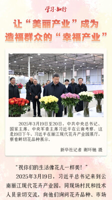 让“美丽产业”成为造福群众的“幸福产业”