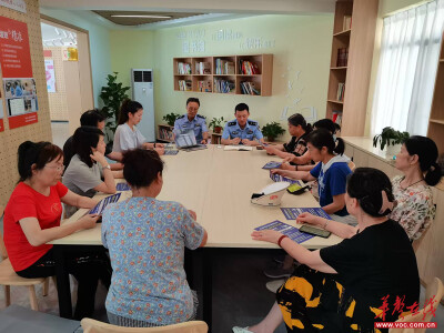 长沙市赤岭路社区：多方联动齐发力 织密安全防护网