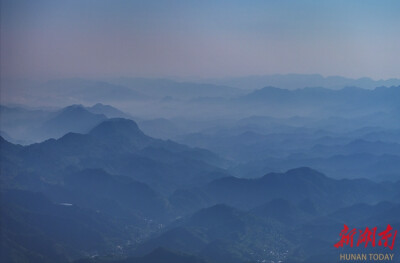武陵山水墨画卷 