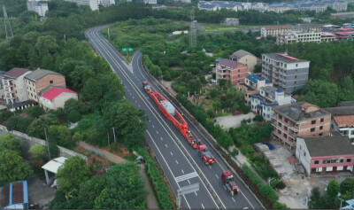429吨“钢铁巨兽”运输安全通关背后的“交科方案”