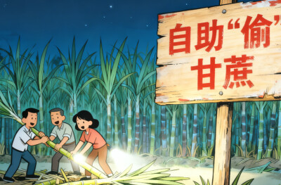 华声漫评：自助“偷”甘蔗爆火背后的消费启示