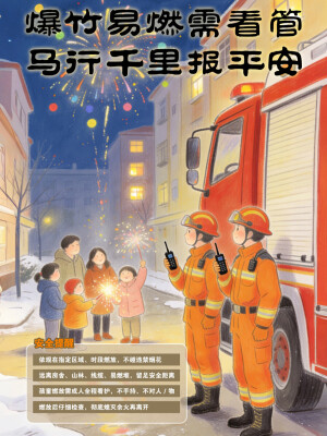新春团圆日，防火正当时！请收好这份春节安全指南