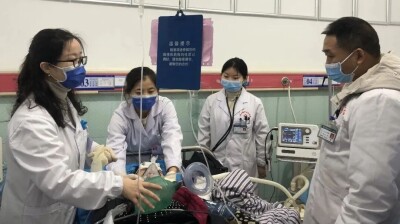 县域医共体上下联动，成功抢救一名哮喘持续状态患者