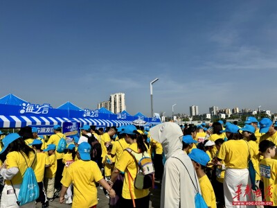 6.8公里亲子同行，海之言伴长沙走娃解锁春日健走新体验