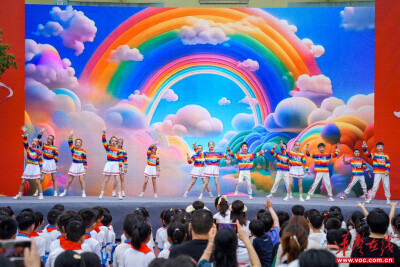 向未来 | 芦淞区樟树坪小学举行“六一”文艺汇演暨百年校庆活动