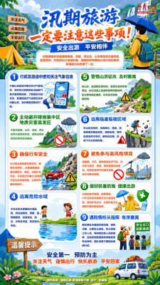 湖南防汛科普⑩|汛期出去玩，这些风险一定要提防